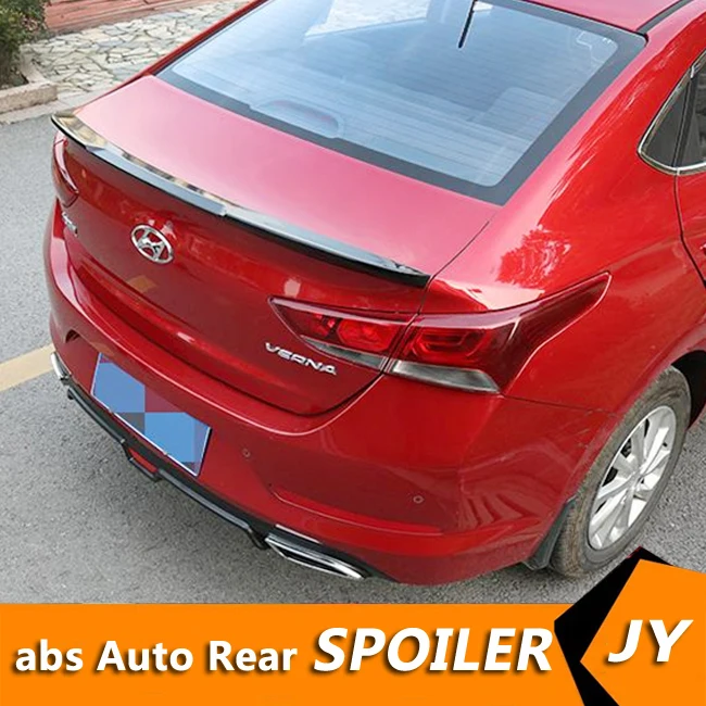 Спойлер Verna для HYUNDAI 2017-2018 спойлер высококачественный АБС-пластик автомобильный