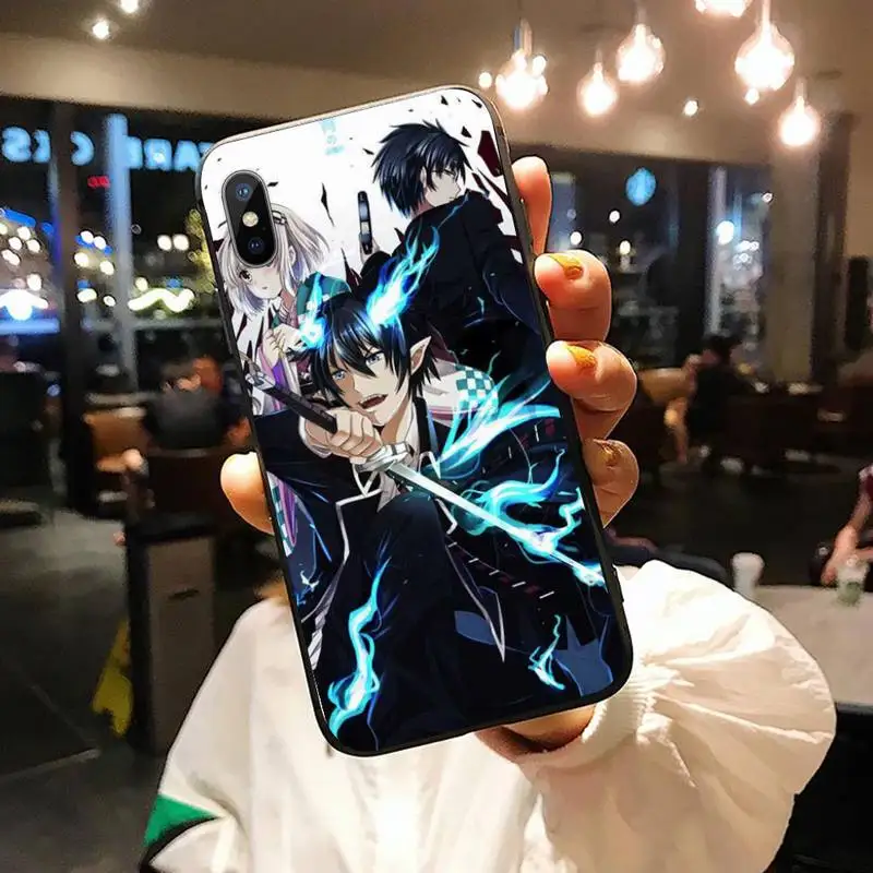 

Demon Anime Blue Exorcist Phone Case for iPhone 11 12 pro XS MAX 8 7 6 6S Plus X 5S SE 2020 XR
