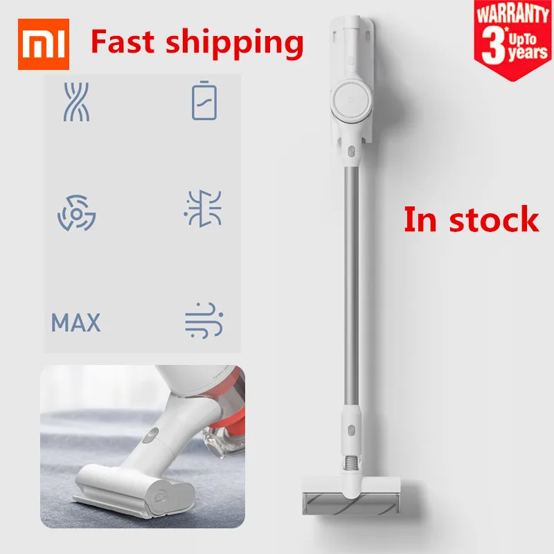 mijia vacuum cleaner Xiaomi Mijia ручной пылесос для дома автомобиля 72 дБ низкий уровень шума бытовой беспроводной aspirador 23000Pa Циклон всасывания очиститель - Цвет: mijia vacuum cleaner