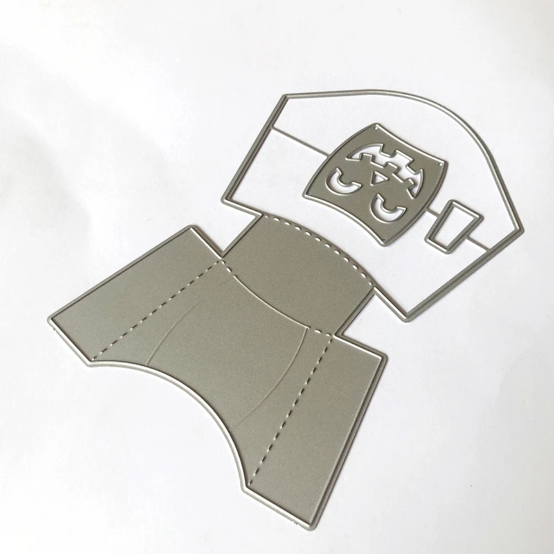 

Happy Halloween Box Metal Cutting Dies For Scrapbooking Stencils DIY Album Cards Decoration Embossing Folder Craft Die Cuts