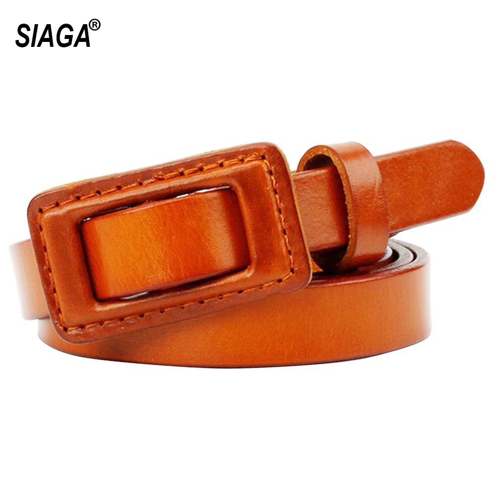 All-match Anti Sensitive Buckles Belt Ladies Simple Casual Belts fashion Dress Pants Thin version Accessories FCO027