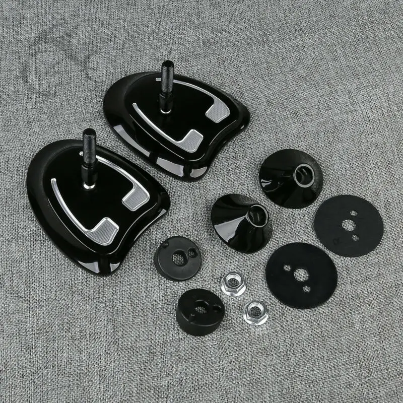 10 мм крыло летучая мышь внутренняя обтекатель заднее боковое зеркало для Harley Touring