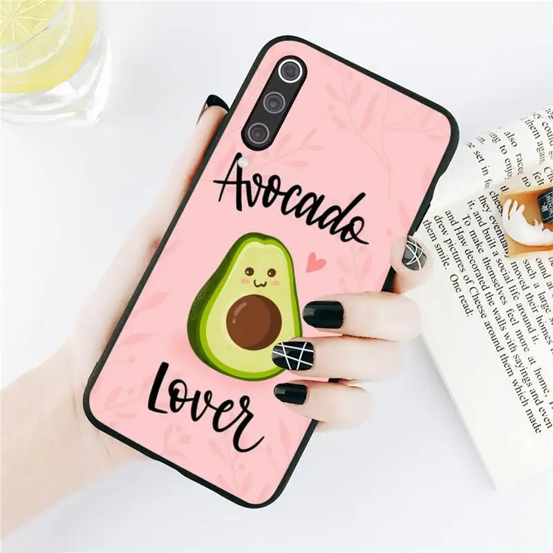 

avocado aesthetic Gteen Fruit Phone Case For Xiaomi Redmi 8 9 9t 5plus 9se k20 mi8 max3 lite 9 note 6 8 9t 9s 10 pro