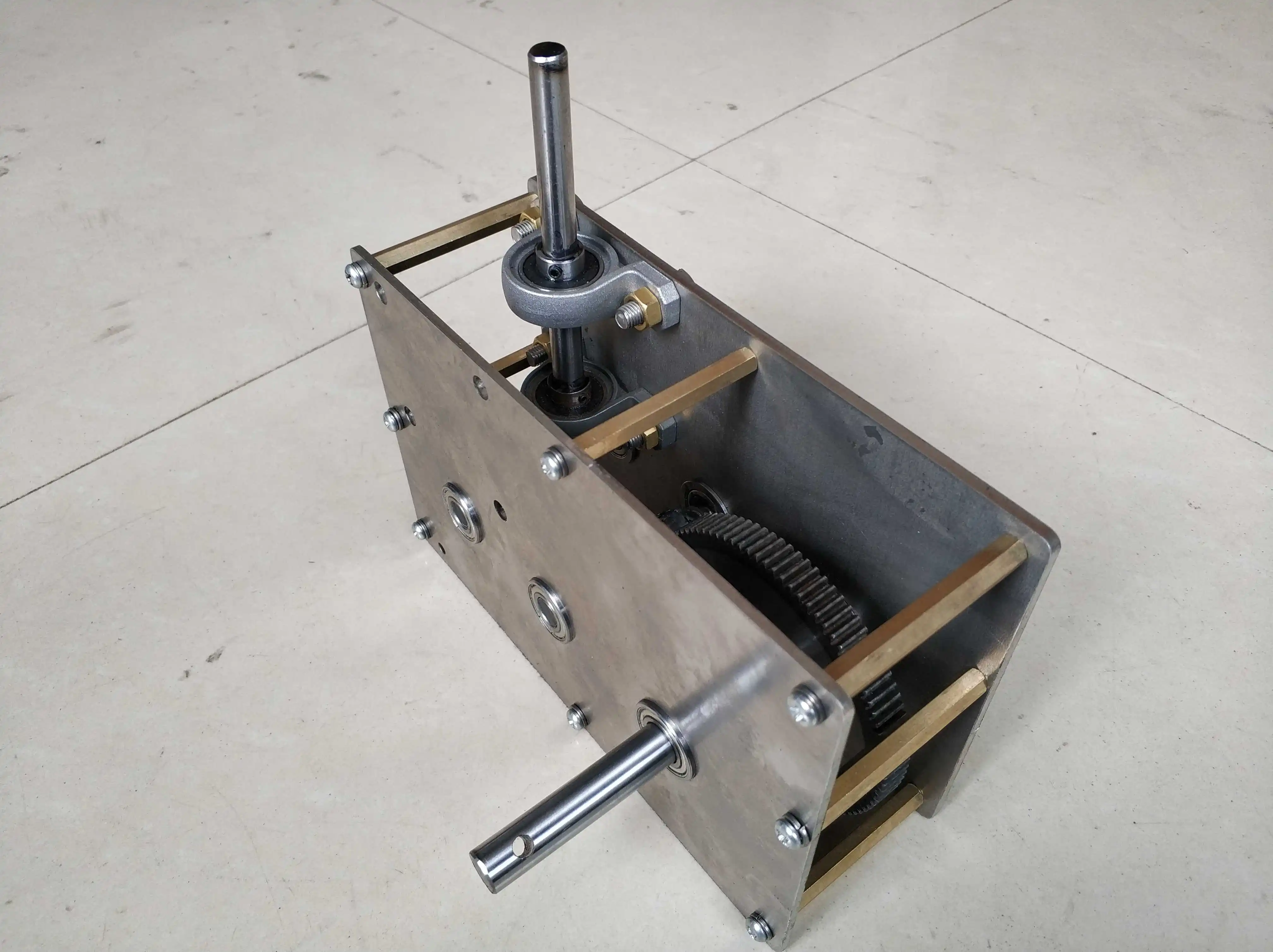 

DIY металлическая коробка передач 90 градусов вертикальный трансмиссионный генератор