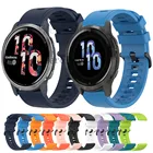 Силиконовый ремешок HeroIand 20, 22 мм, ремешок для Garmin шку 2  Vivoactive 4  Vivoactive 33, музыкальный предшественник 745, браслет, WirstStrap