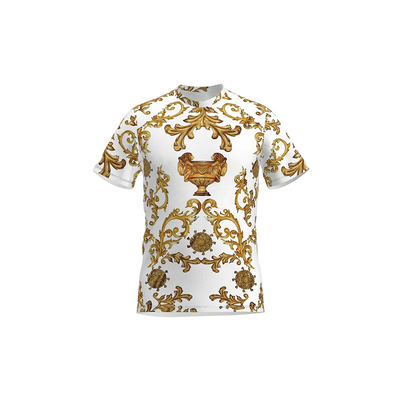 

Mens Sets Retro Ethnic Style Summer Clothing Short Sleeve T-Shirt+Shorts Suit Arbitrary Match 2021 New Chic Beach Two Piece Set