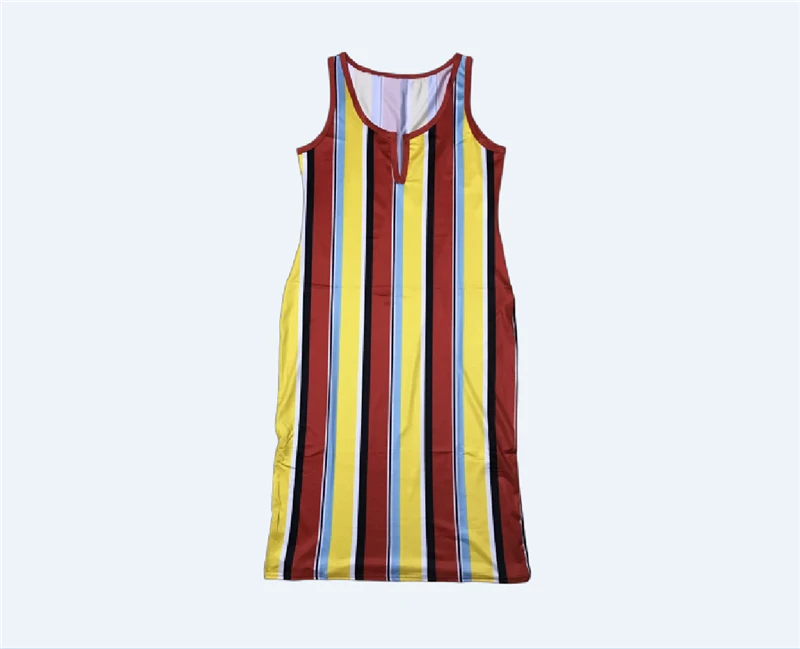 2019 Новое модное облегающее платье бодикон без рукавов Летнее женское на