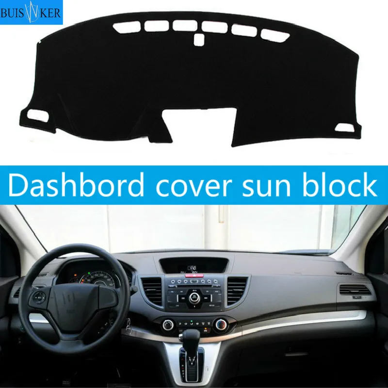 

Car Dashboard Cover For Honda CRV CR-V 2012 2013 2014 2015 2016 Dash Mat Pad Sun Shade Instrument Protective Carpet Accessories