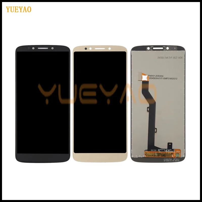 Для Motorola Moto G6 Play ЖК-дисплей сенсорный экран панель для XT1922 Мобильный телефон ЖК s дигитайзер сборка запасные части 5,7"