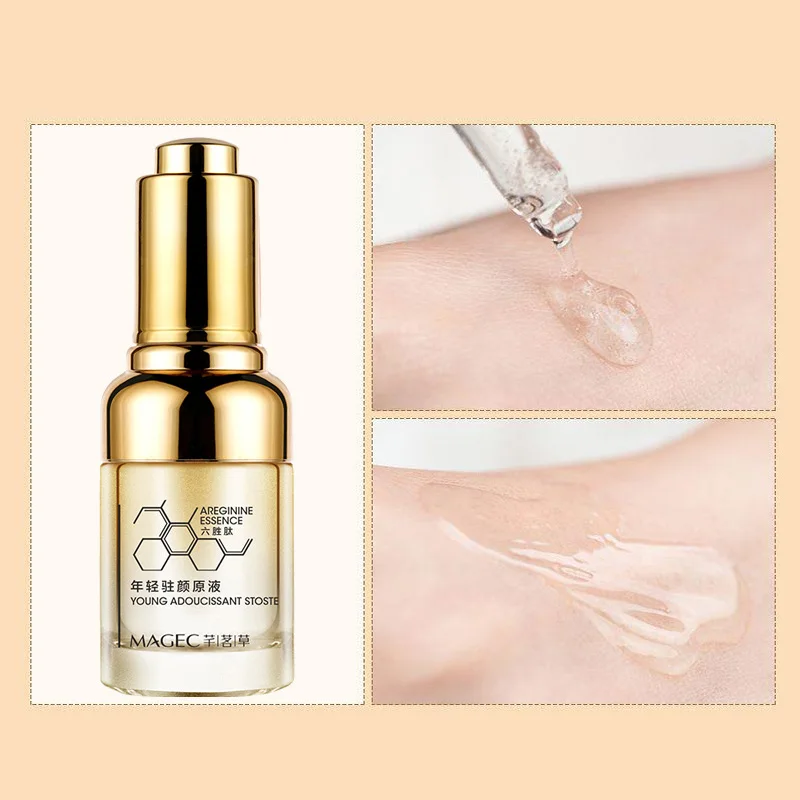 WXE Argireline коллагеновый для лица Сыворотка анти старения морщин эссенция крем Лифт