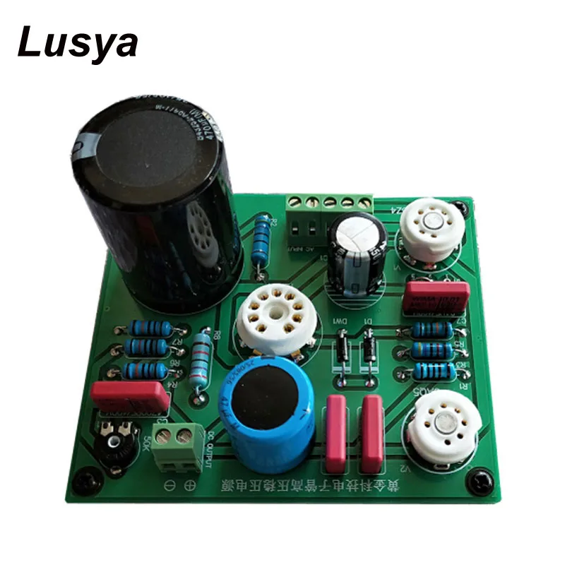 

6AQ 612AT7 6Z4 6X4 ламповый Регулируемый источник питания AC 6,3 В 2A усилитель питания готовая плата T0618