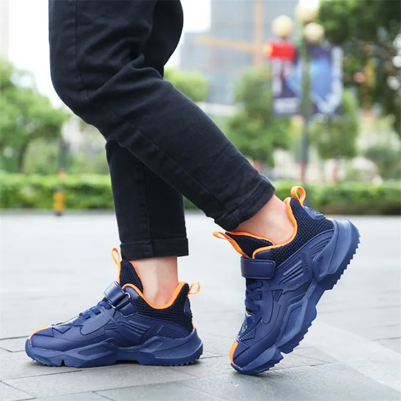 Весна 2020 детская спортивная обувь детские повседневные кожаные кроссовки для