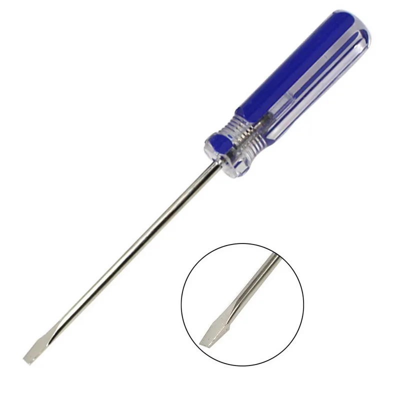 3.0 Slotted 45# стальная отвертка T8/T9/T10 Torx отвертка для безопасности отвертка с защитой от вскрытия отвертка Torx драйвер для xbox 360 беспроводной контроллер - Цвет: 3.0 Slotted