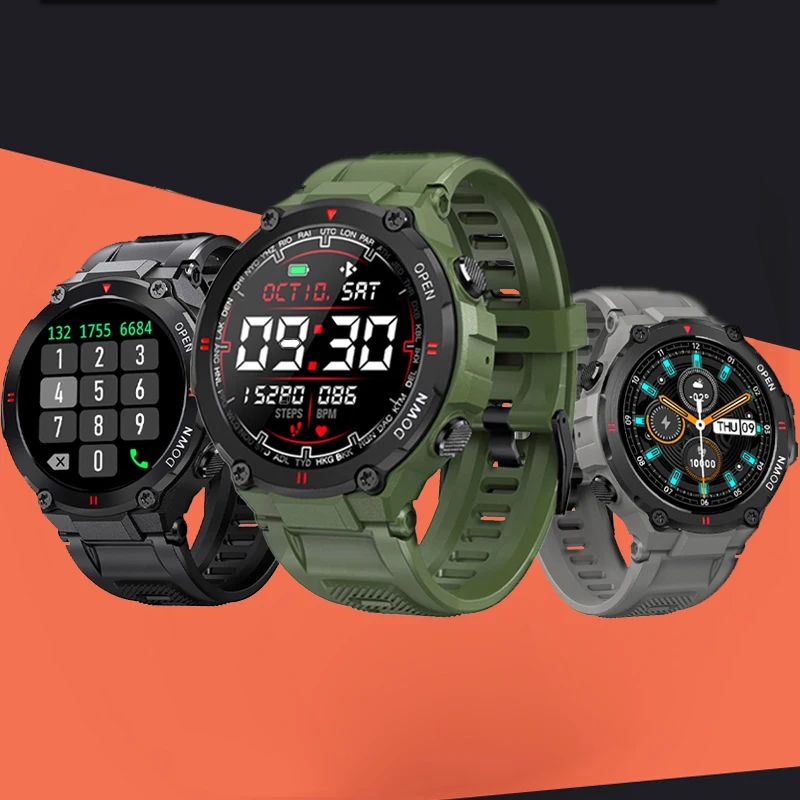 Смарт-часы BlitzWolf мужские BW-AT2C пульсометр тонометр кислород трекер активности