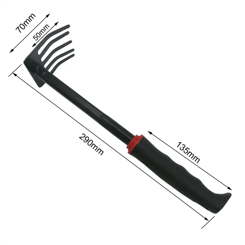 

4pcs Garden Tools Plant Tool Set with Plastic Handle Gardening Tool Shovel Dual-Hoe Rake