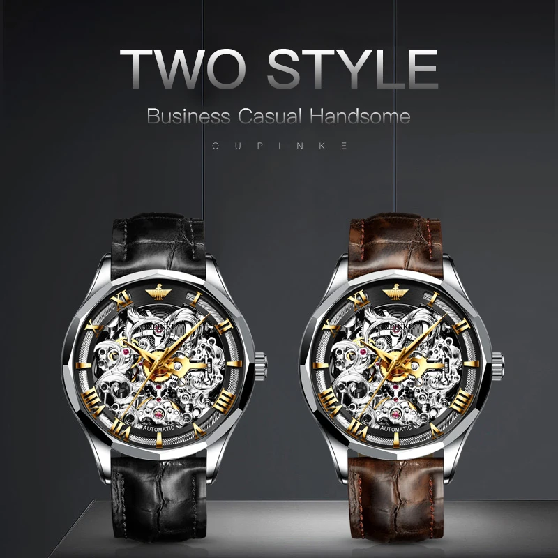 Мужские часы 2020 роскошные мужские механические наручные Классические