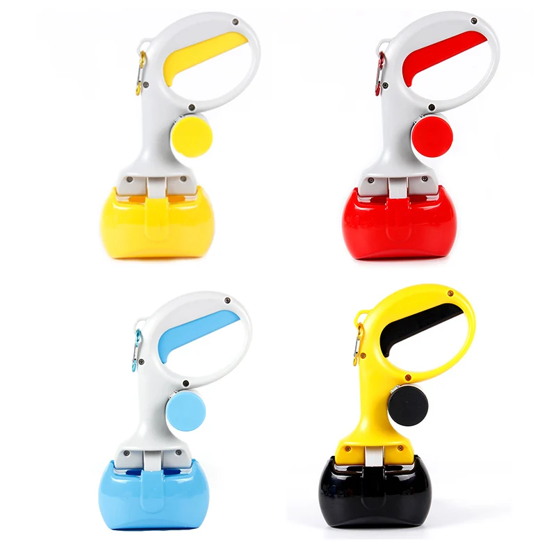 Домашнее животное корма сборщик 2 в 1 Портативный для стрижки собачьи экскременты