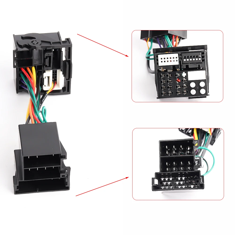 Автомобильный радиоприемник ISO адаптер кабель переключателя RCD330 RCD510 RCD310 RNS510