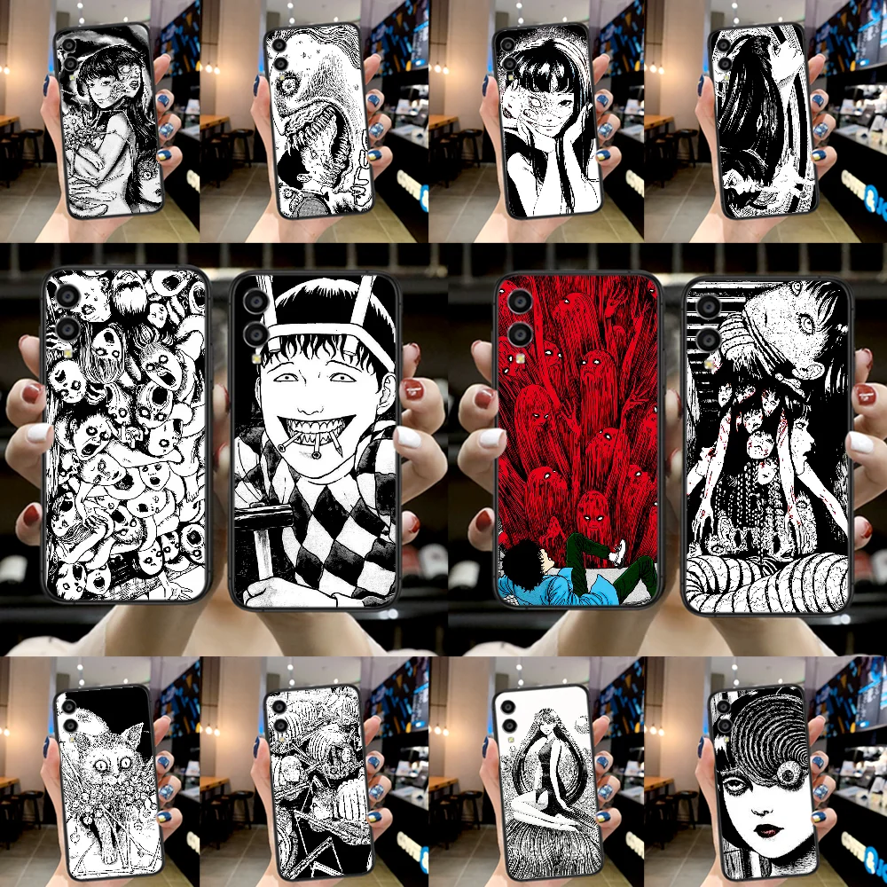 Ужас комиксов Джунджи Ito художественный Чехол для мобильного телефона Huawei Honor 6A 7A