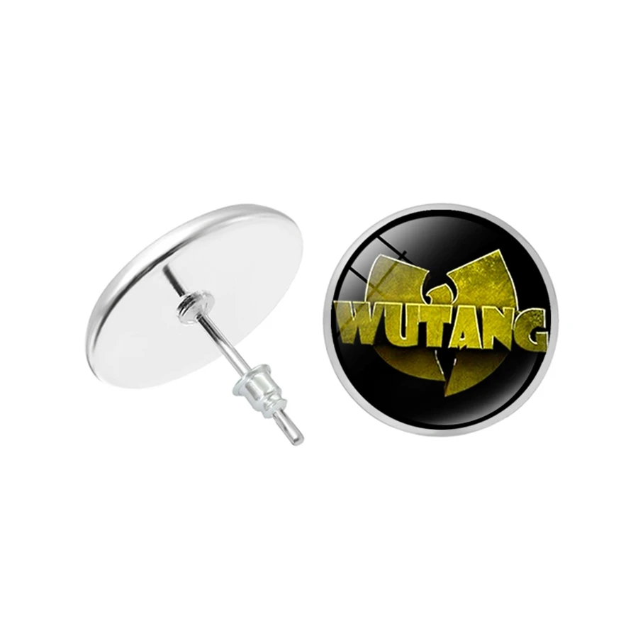 WU TANG CLAN серьги Нью Йорк хип хоп Rap Band гвоздики музыкальные фанаты ювелирные