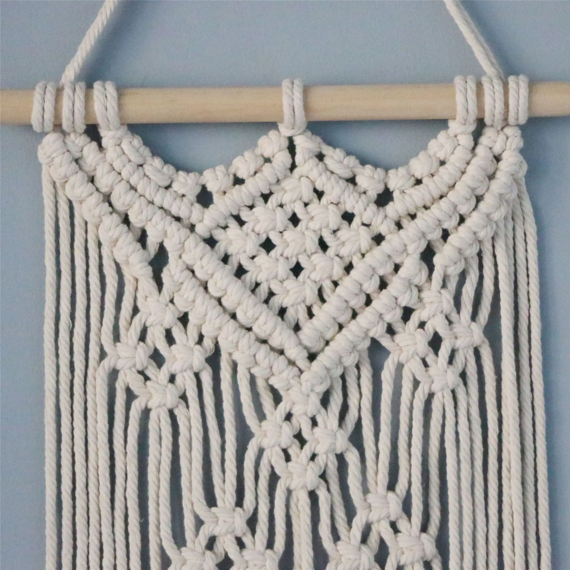 

Pure cotton bohemian hand-woven tapestry star mini European and American style wall decoration