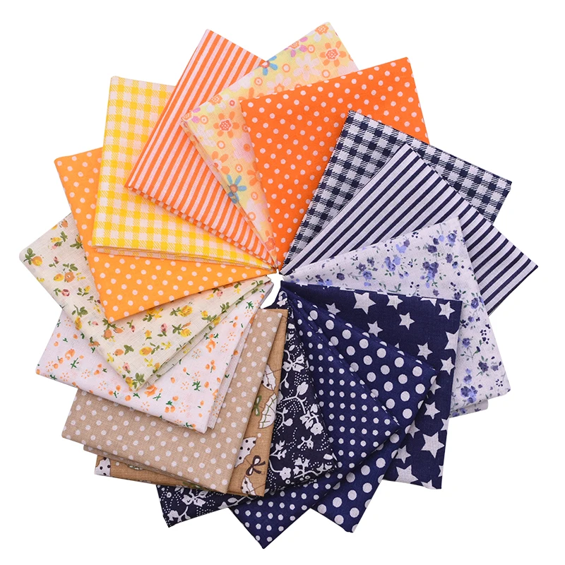 50x50 см различные квадратные цветочные узоры хлопковая ткань Сделай Сам лоскутный