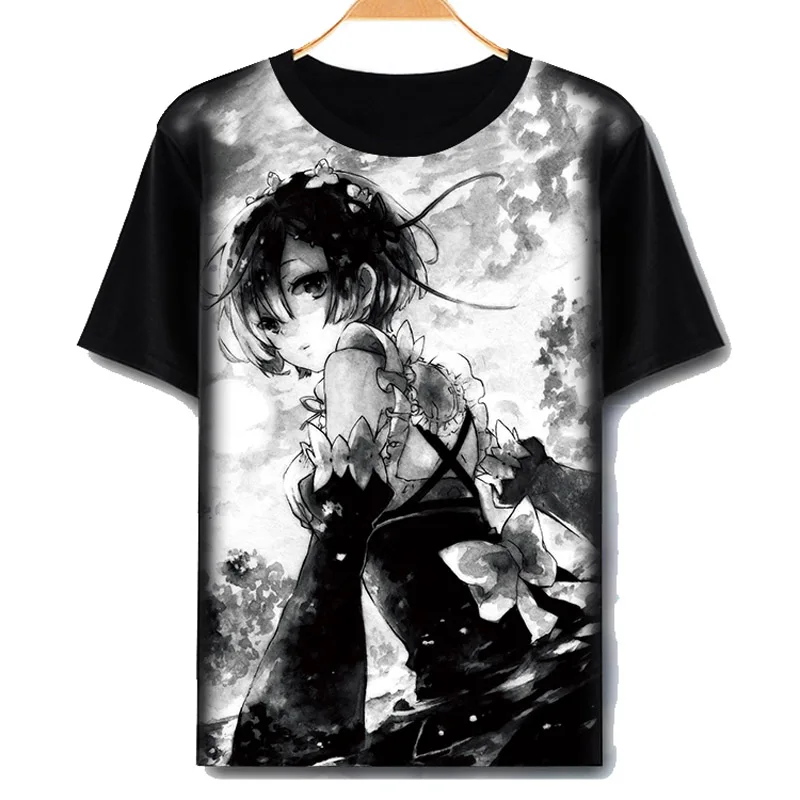 Футболка унисекс из сетчатой ткани с надписью Re:Life In A Zero | Мужская одежда