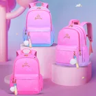 Новинка, школьный портфель для учеников начальной школы, милый рюкзак для девочек, легкий водонепроницаемый детский кавайный рюкзак, сумка для книг