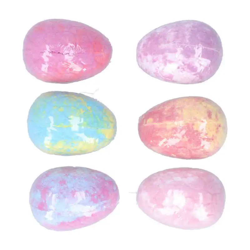 

Bath Salt Ball Colorful Cute Practical Natural Plant Essential Oils Bubble Bath Soap 120gx6 Safe for Children Kids for Spa for