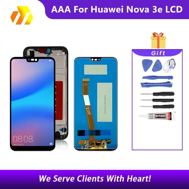 Display for Huawei P20 Lite LCD Screen for Huawei Nova 3e LCD Display Touch Screen Digitizer Assembly ANE-LX1 ANE-LX3
Display for Huawei P20 Lite LCD Screen for Huawei Nova 3e LCD Display Touch Screen Digitizer Assembly ANE-LX1 ANE-LX3