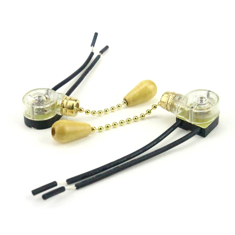

1pcs 250V DIY lamp hanging chain switch plastic zipper switch ceiling ceiling chandelier wall lamp zipper switch light fittings