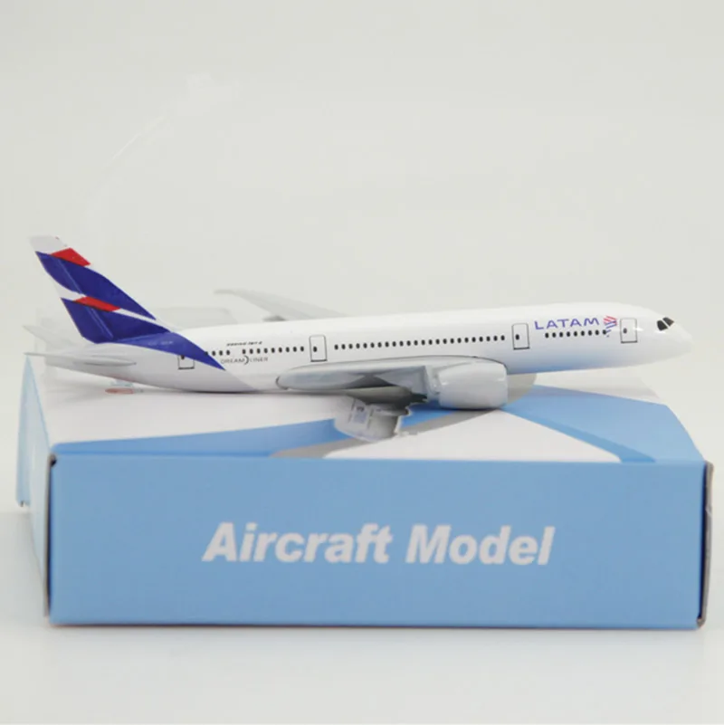 Модель самолета из металлического сплава 14 8 см 1:400 B787|Вертолеты самолеты корабли