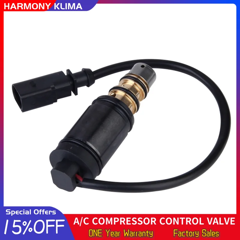 Электрический регулирующий клапан компрессора переменного тока для автомобиля