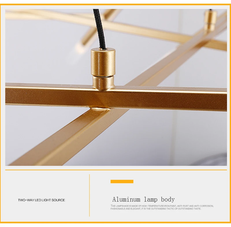 Современная люстра в стиле пост модерн для столовой виллы художественные