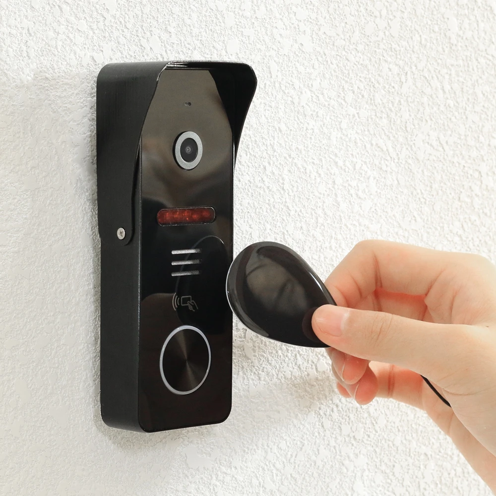 Видеодомофон HomeFong проводной для домашней двери система контроля доступа