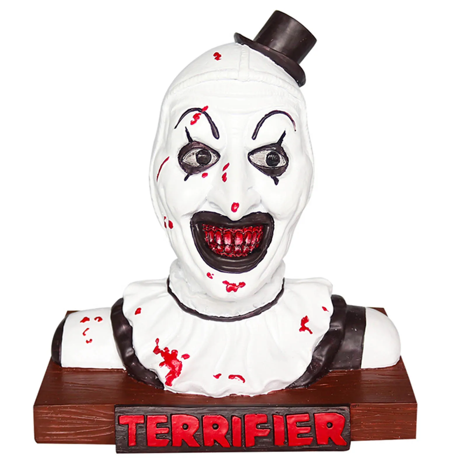 

The Clown Resin Ornament Handmade Crafts Statue Decoration for Home Garden Office Creative Halloween Gift decoration salon