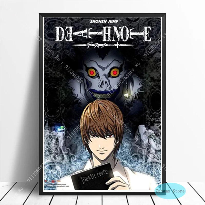 ZT1140 японское аниме Death Note Классический комикс мотивированный плакат HD принты