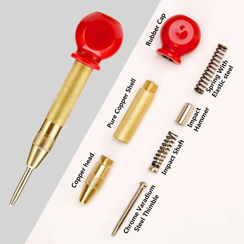 Горячая XD 2 x Автоматический маркер для перфорации в центре с колпачком подушки и 6