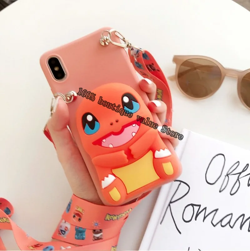 Чехол для телефона с покемоном Пикачу IPhone 7/ 8/ 8 Plus/X/XS/XR/XS Max/11/12/11 Pro/12 Pro/милый