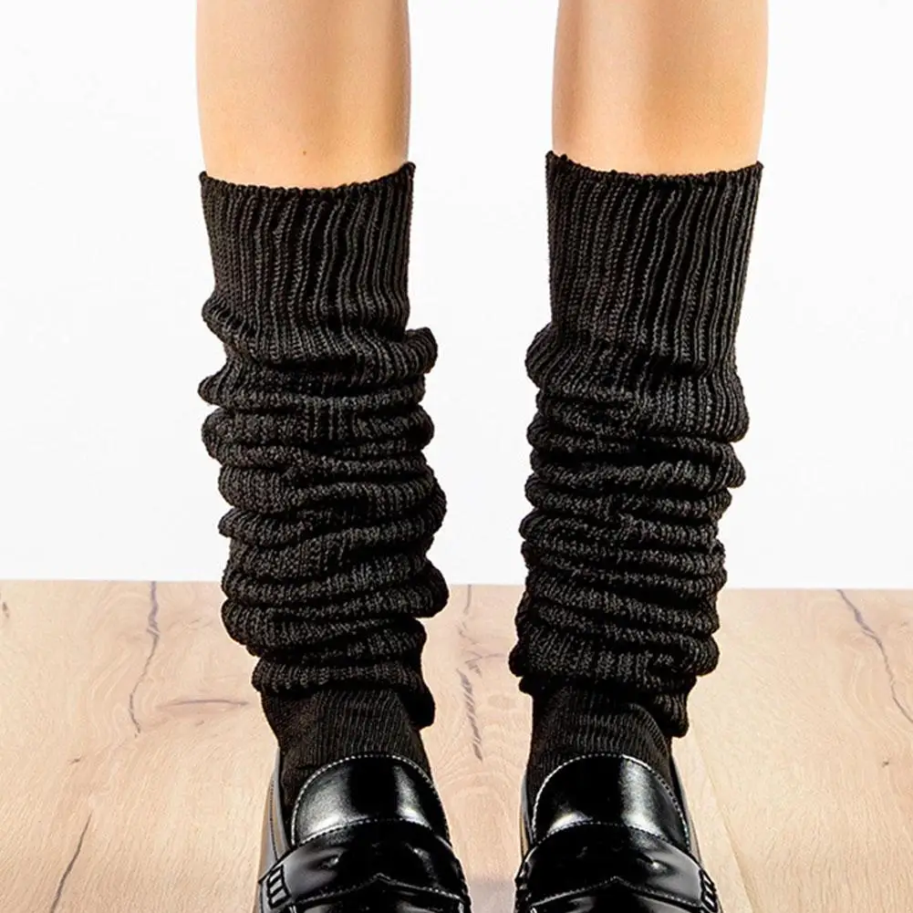 Женские чулки с напуском свободные сапоги униформа для девочек средней школы в