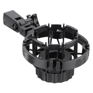 Microphone Shock Mount Stand Shockproof Clip Holder For AKG H-85 C3000 C2000 C4000 C414 Microphone Mount Stand Bracket