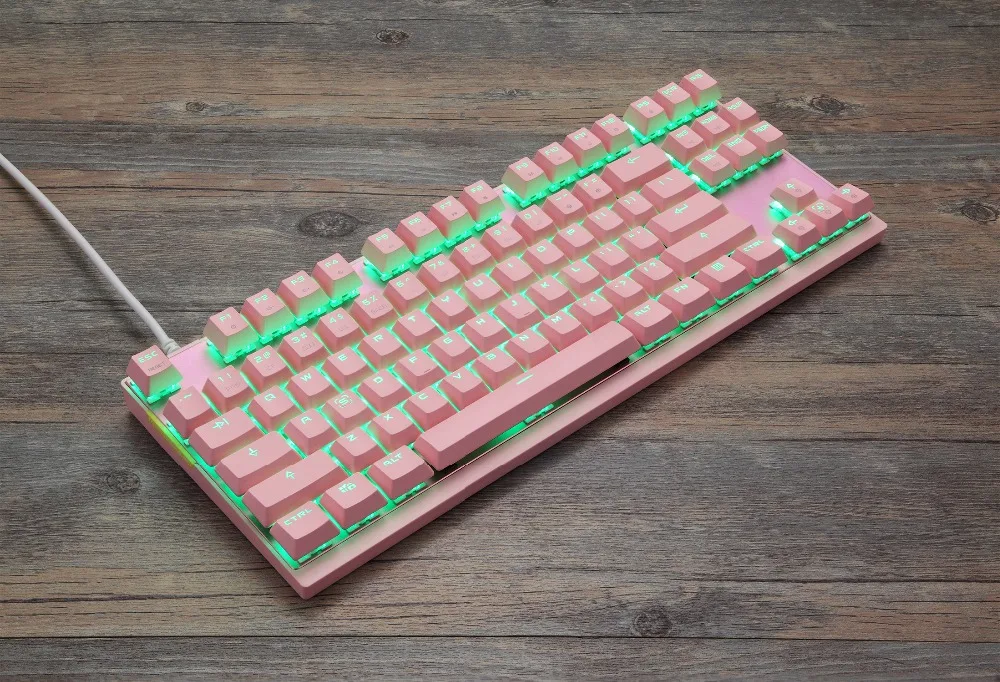 MotoSpeed K82 профессиональная компьютерная игровая механическая клавиатура RGB светодиодный USB Проводная 87 клавиш клавиатура для Esports игр
