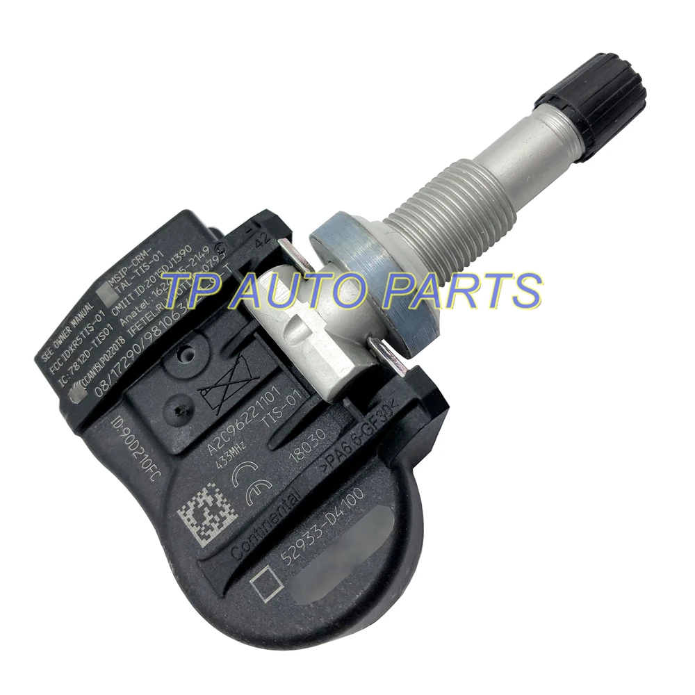 Система контроля давления в шинах TPMS датчик совместим с Hyun dai OEM 52933 D4100
