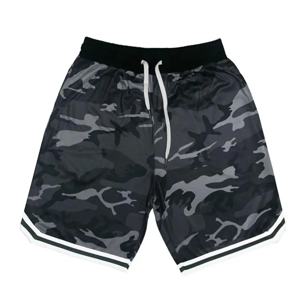 

Camouflage Print Casual Shorts Men Summer Sports Shorts Plus Size M-5XL Loose Drawstring Sweatpants Mens Shorts short homme