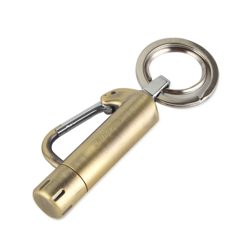 

Old-fashioned Retro Multifunctional Creative Portable Pendant Metal Kerosene Windproof Lighter Gift Smoking Accessories for Weed