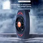 Портативный охлаждающий вентилятор, игровой холодильник, радиатор для сотового телефона с питанием от USB, защелкивающийся охлаждающий инструмент для IPhoneHuaweiXiaomi