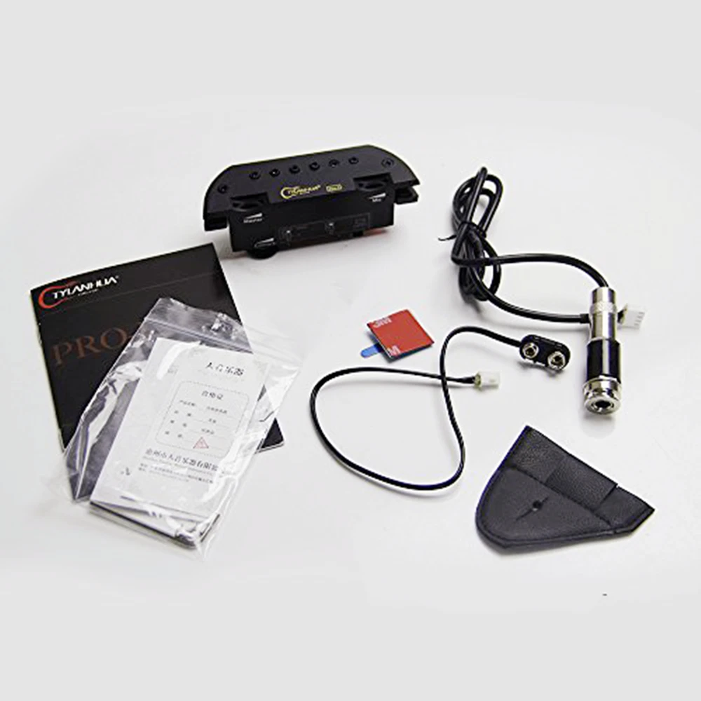 Активная акустическая гитара Skysonic PRO 1 двойной захват с регулировкой громкости и