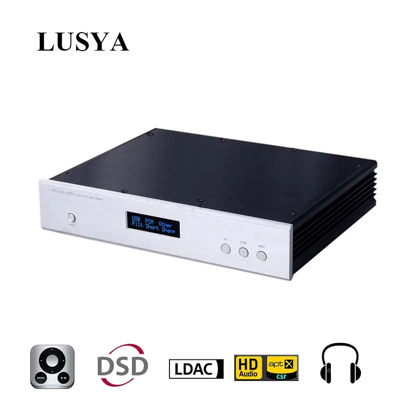 Полный баланс DAC декодер Lusya Ak4499 Csr 8675 Bluetooth 5 0 APTX HD LDAC коаксиальный волоконный вход