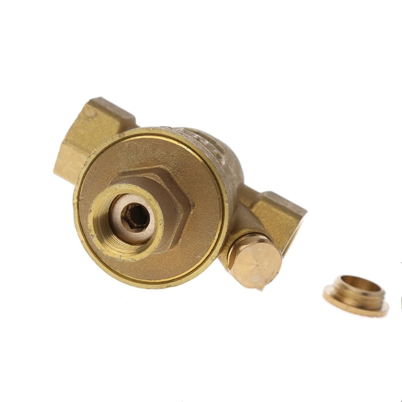 

DN15 1/2\" Adjustable Brass Water Pressure Reducing Regulator Valve PN 1.6