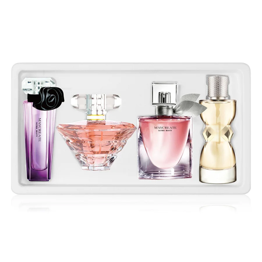 MayCreate 4 шт. парфюмированные для женщин парфов распылитель бутылка стекло модные